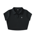 Travel Essential Women's Crop Performance Polo